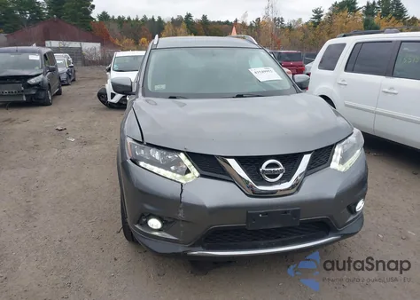 2016 Nissan Rogue Sv z USA, uszkodzony, nr VIN KNMAT2MV9GP702767